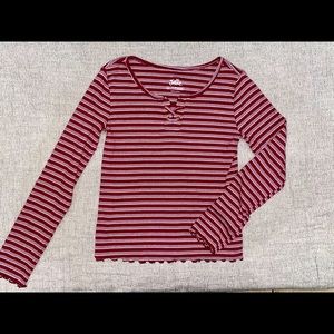 Girl Justice long sleeve blouse